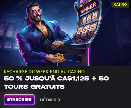 Recharge du week-end au casino
